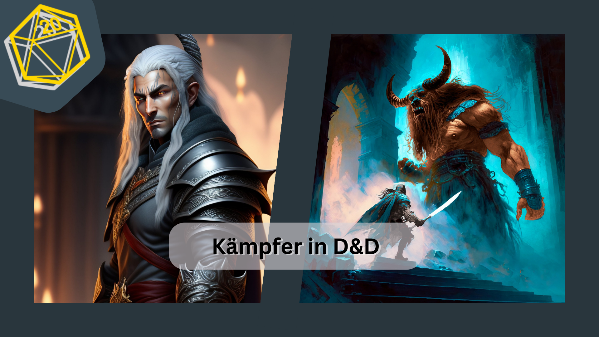 Dandd Kämpfer Porträt